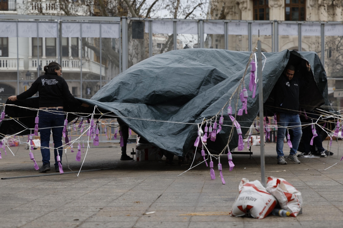 Sexta y emotiva mascletà 
