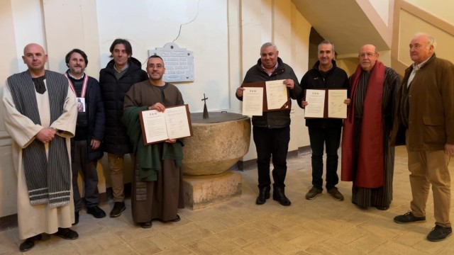 Tres municipios unidos por San Pascual: Vila-real inicia el hermanamiento con Torrehermosa y Alconchel de Ariza