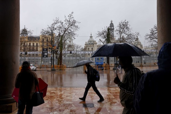 Acaban las alertas por lluvias en la Comunitat Valenciana, aunque siguen los chubascos dispersos