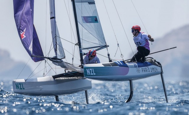 Los regatistas de la Louis Vuitton 37ª America's Cup triunfan en los Juegos de París con 6 medallas
