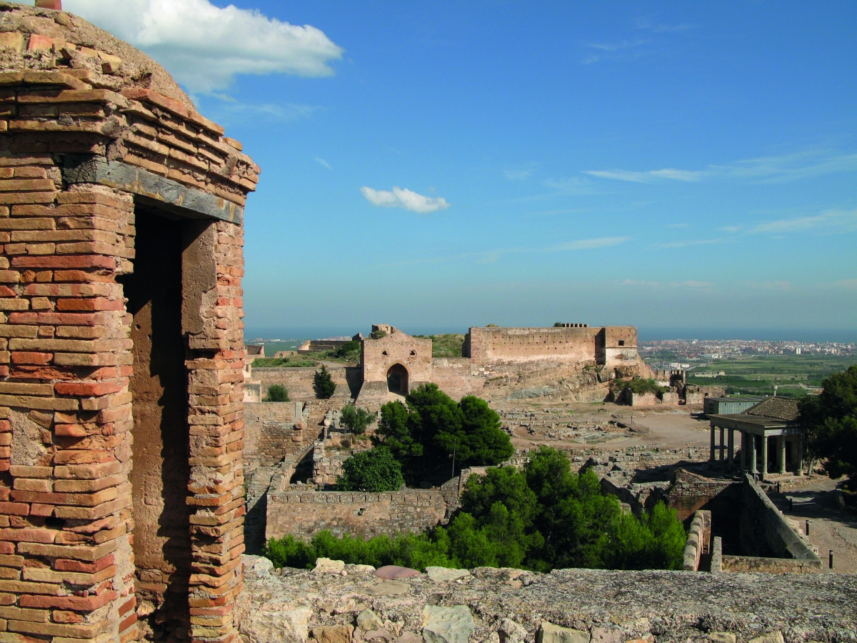 El castillo de Sagunto es una de las fortalezas más visitadas y significativas de la Comunitat Valenciana.