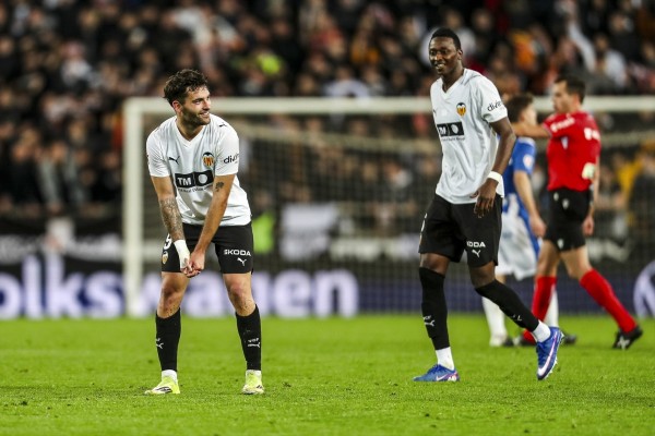 Hugo Duro marcó su tercer gol como suplente y tiene su mejor dato de eficacia en el Valencia