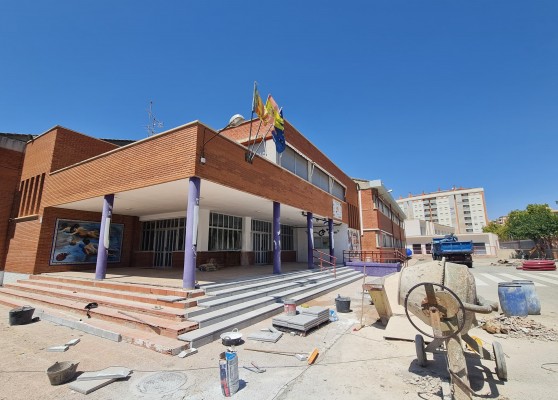 Elda realiza obras para mejorar los colegios públicos antes del inicio del curso 2024/2025