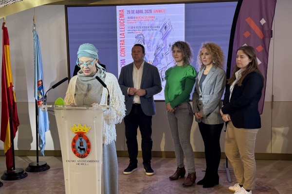 Mula presenta la I Marcha Contra la Leucemia, una iniciativa solidaria nacida de una historia de superación