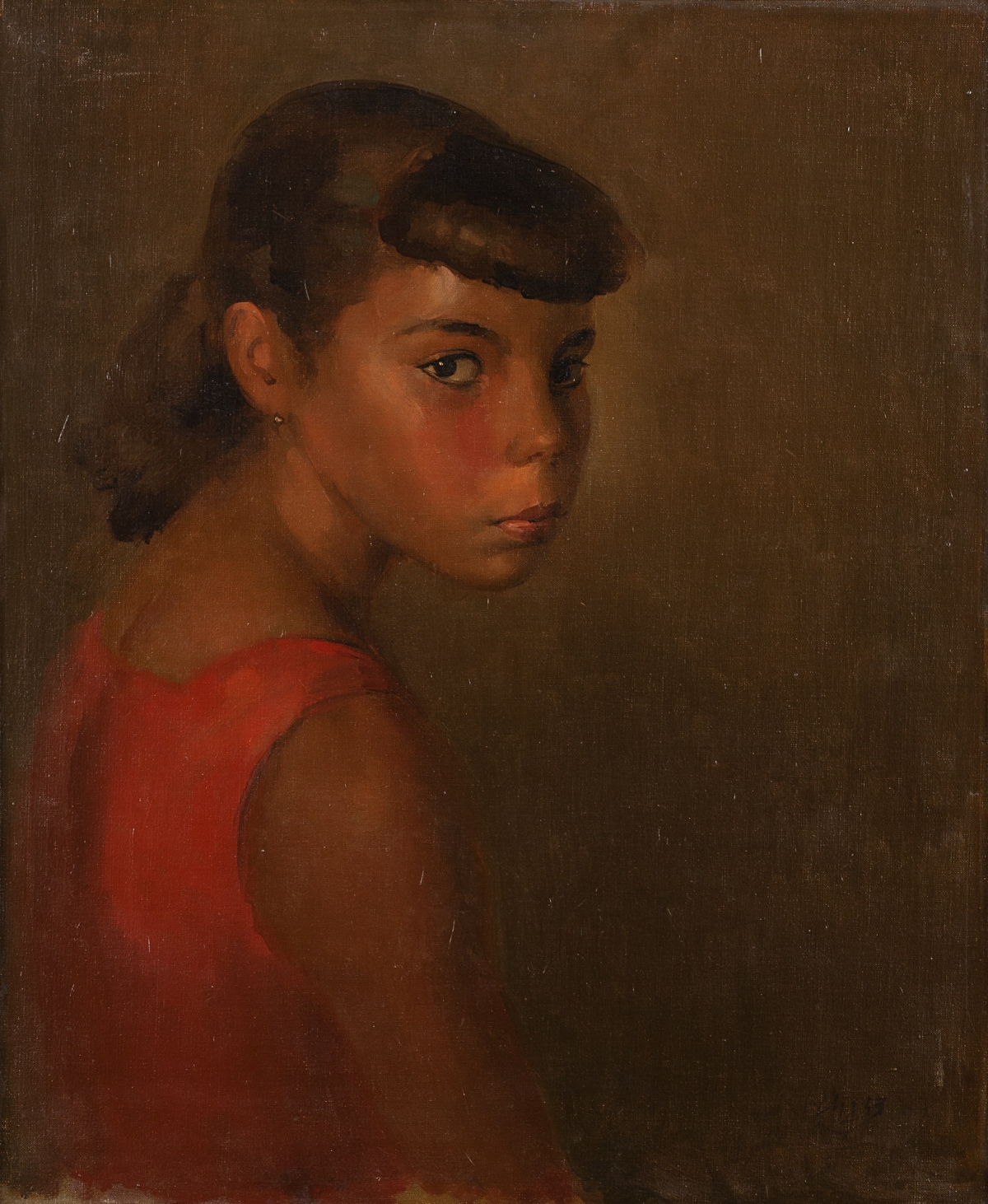 Retrato de Alicia, la hija de Gaya