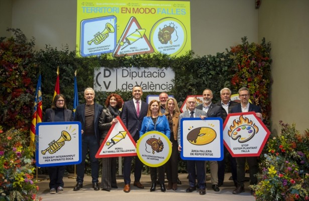 'Alto nivel de fallerisme' o 'alta concentración de gomina', campaña de la Diputación para activar el 