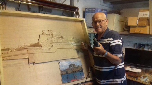 El pintor penyiscolà Josep Maria Serrat dona pòstumament tres obres a l'Ajuntament 
