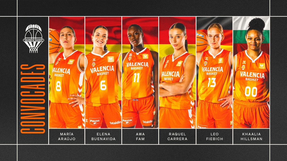 Seis jugadoras taronja arrancan los clasificatorios de la Copa del Mundo y el Eurobasket