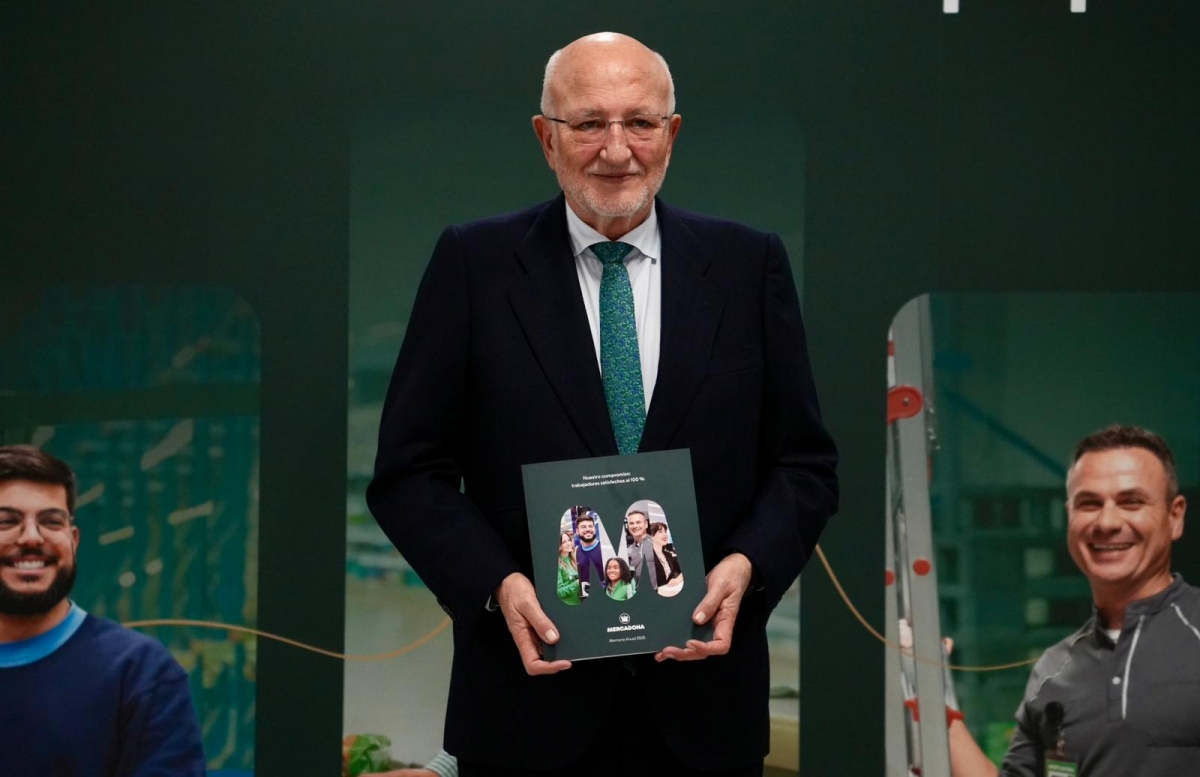 El presidente de Mercadona, Juan Roig.