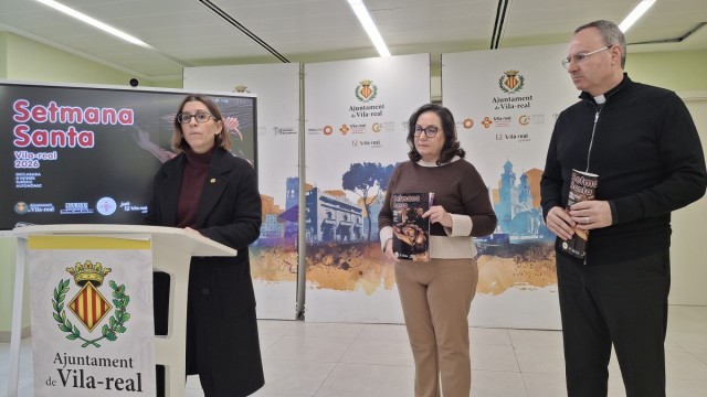 Vila-real presenta el programa de Semana Santa y la edición de un libro por los 50 años de la Junta Central