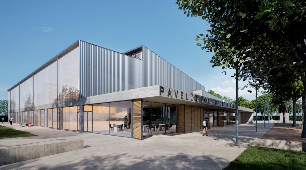 Vinaròs avanza con el nuevo pabellón: adjudica la obra de 4,6 millones y el suministro del mobiliario