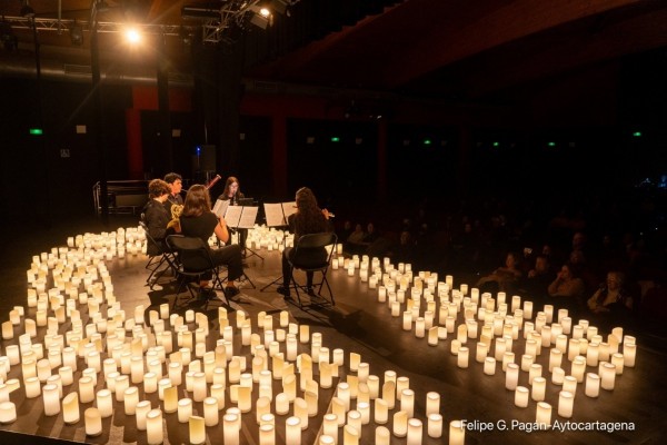 El Luzzy de Cartagena acoge un concierto gratuito a la luz de las velas a cargo de los alumnos del Conservatorio