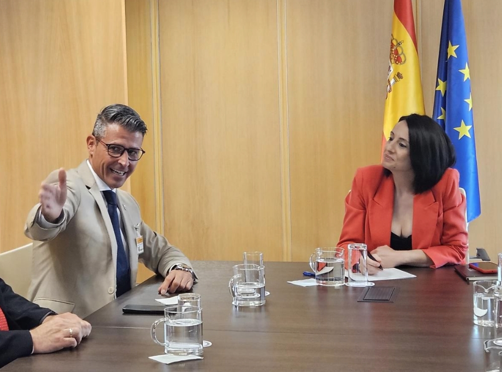 Toni González y Rebeca Torró. - Toni González y Rebeca Torró.