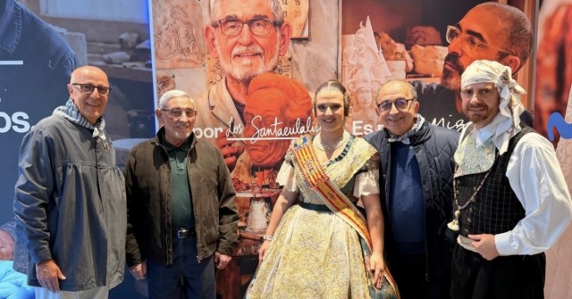 Movistar renueva el patrocinio de la Falla Ribera Convento Santa Clara 