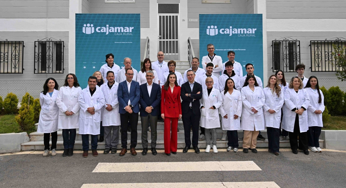 Su Majestad la Reina visita la Estación Experimental Cajamar ‘Las Palmerillas’ en El Ejido (Almería)