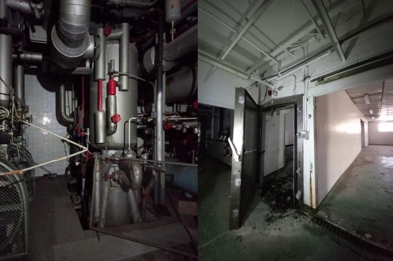 La maquinaria de las naves de Amaro.