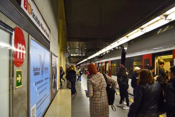 Metrovalencia fija servicios mínimos del 75 % en los 5 días de paros que se retoman el jueves