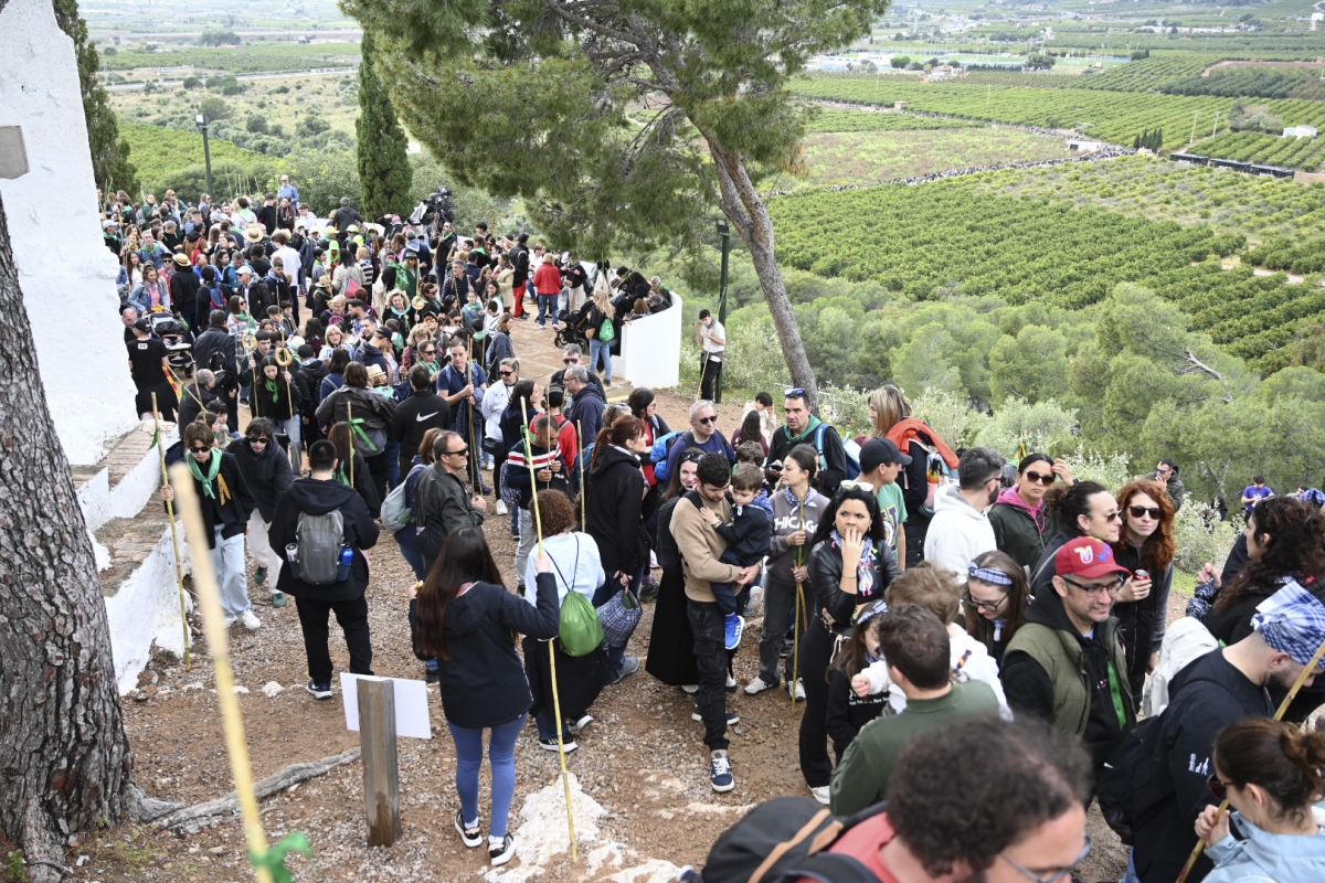 La primigenia tradición penitencial reúne ahora a miles de personas cada año. - Foto: CARLOS PASCUAL La primigenia tradición penitencial reúne ahora a miles de personas cada año.