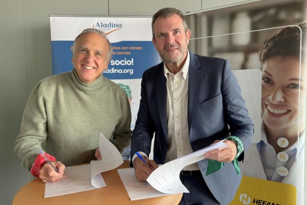 Hefame y Aladina se alían para construir en la Arrixaca de Murcia el mayor gimnasio hospitalario para niños de España