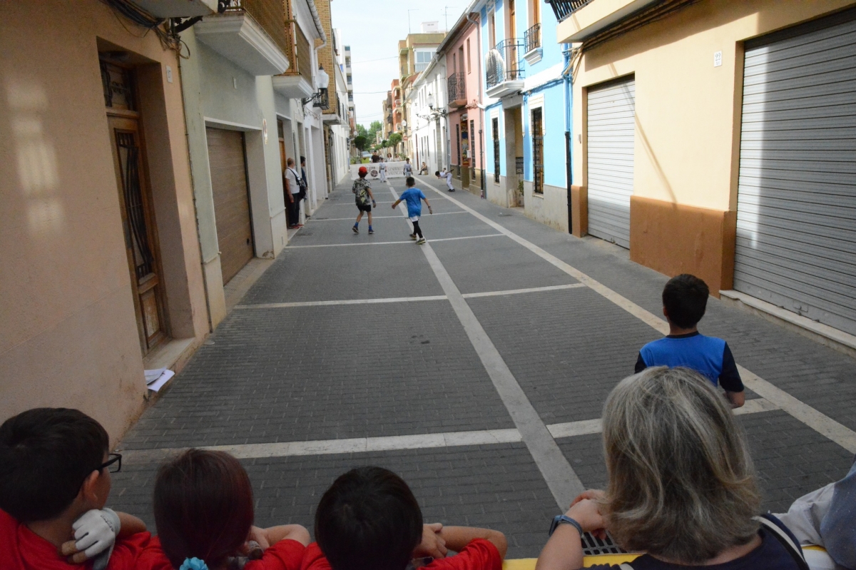 Imagen de archivo de un encuentro de pilota valenciana en Picanya.