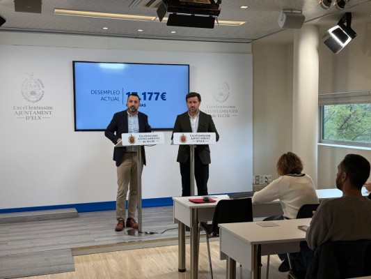 Elche registra la cifra más baja de desempleo de los últimos seis años
