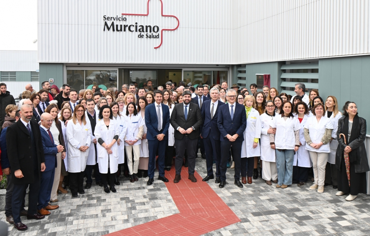 El nuevo centro de salud de Molina de Segura abre sus puertas el próximo lunes 16 de marzo