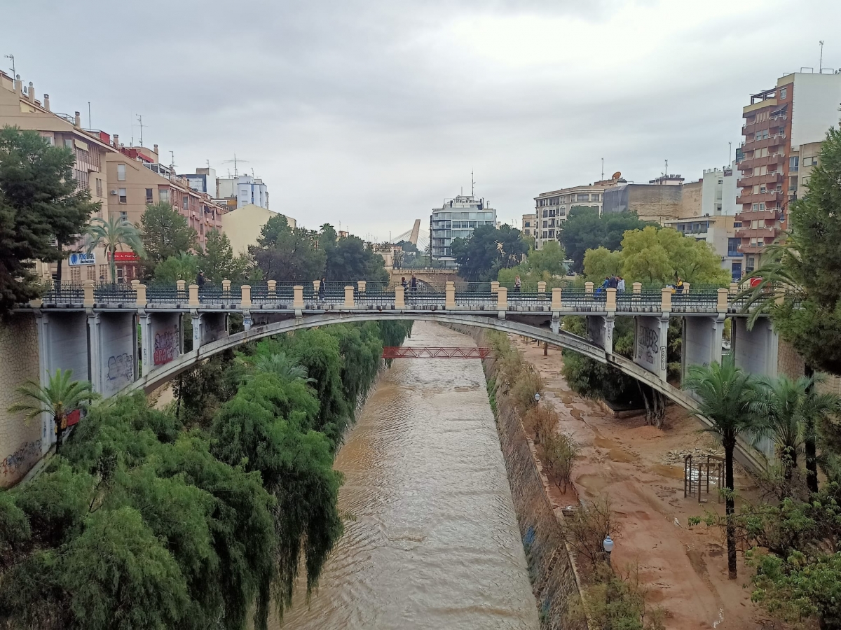 Borrasca Regina: Elche registra casi 70 litros en tres horas y suspende clases en tres centros por lluvias