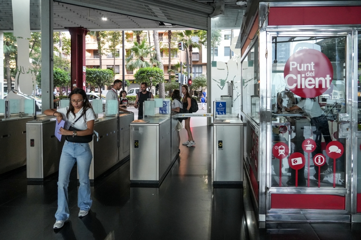 Imagen de archivo de la estación de Metrovalencia de Torrent Avinguda.