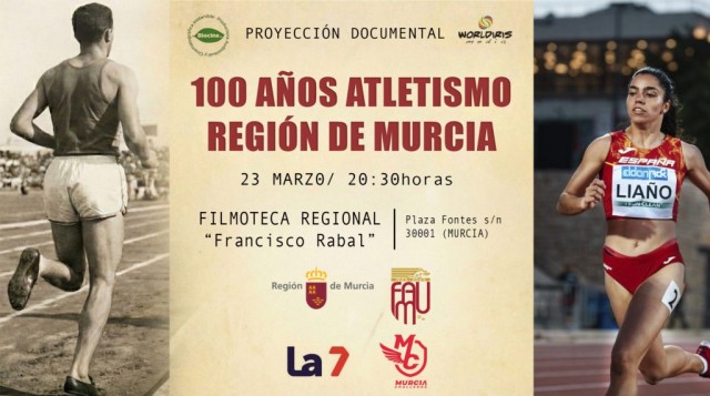 La FAMU estrena el documental '100 Años de Atletismo en la Región de Murcia' en la Filmoteca