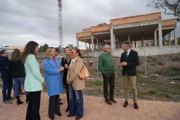 La primera casa del residencial de viviendas tuteladas de Apandis en Lorca estará completada en mayo
