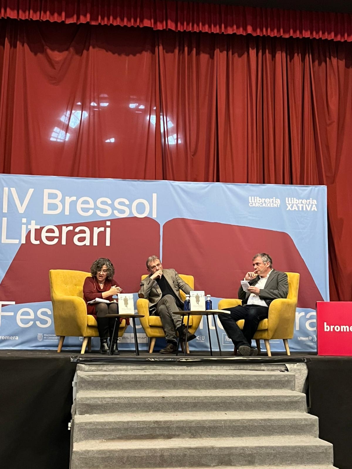 Lemaitre al Bressol Literari de Carcaixent.