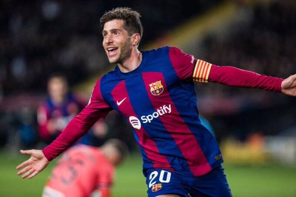 Sergi Roberto en su despedida: 