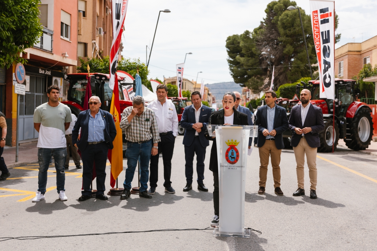 Presentación de la Feria Agrícola de Mula.