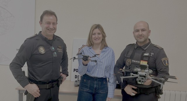 Monóvar incorpora dos drones para reforzar los medios de la Policía Local