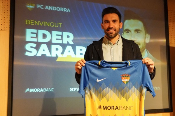 El Andorra deberá pagar 630.000 euros a Eder Sarabia tras elevar la indemnización por despido improcedente