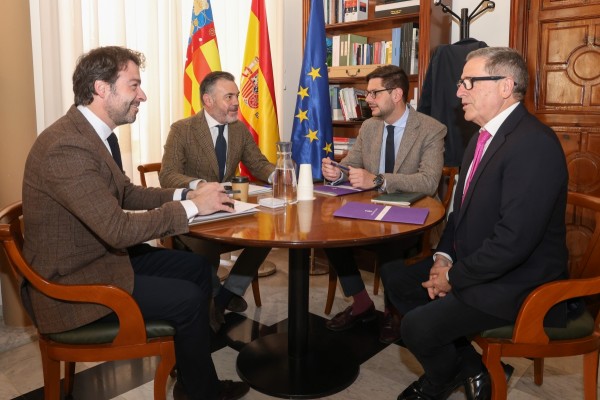 Gandia avança el PIA Ale-Hop, l'ampliació de Comissaria i la Formació Professional amb la Generalitat Valenciana