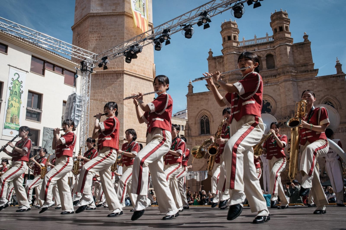 Castelló da inicio al 35.º Festival Internacional de Música de Festa con las bandas de Japón y Hungría