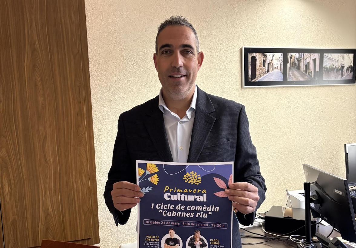 Dues cares populars de la televisió faran riure a Cabanes amb el seu primer cicle de comèdia