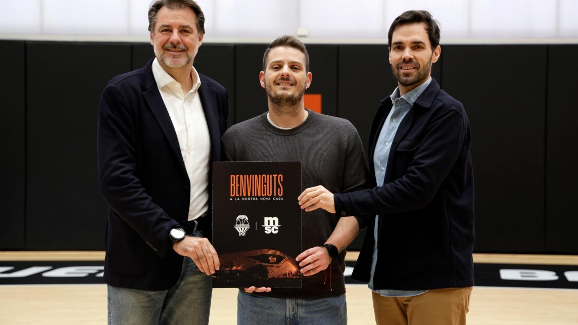 Valencia Basket y MSC, unidos tres temporadas más