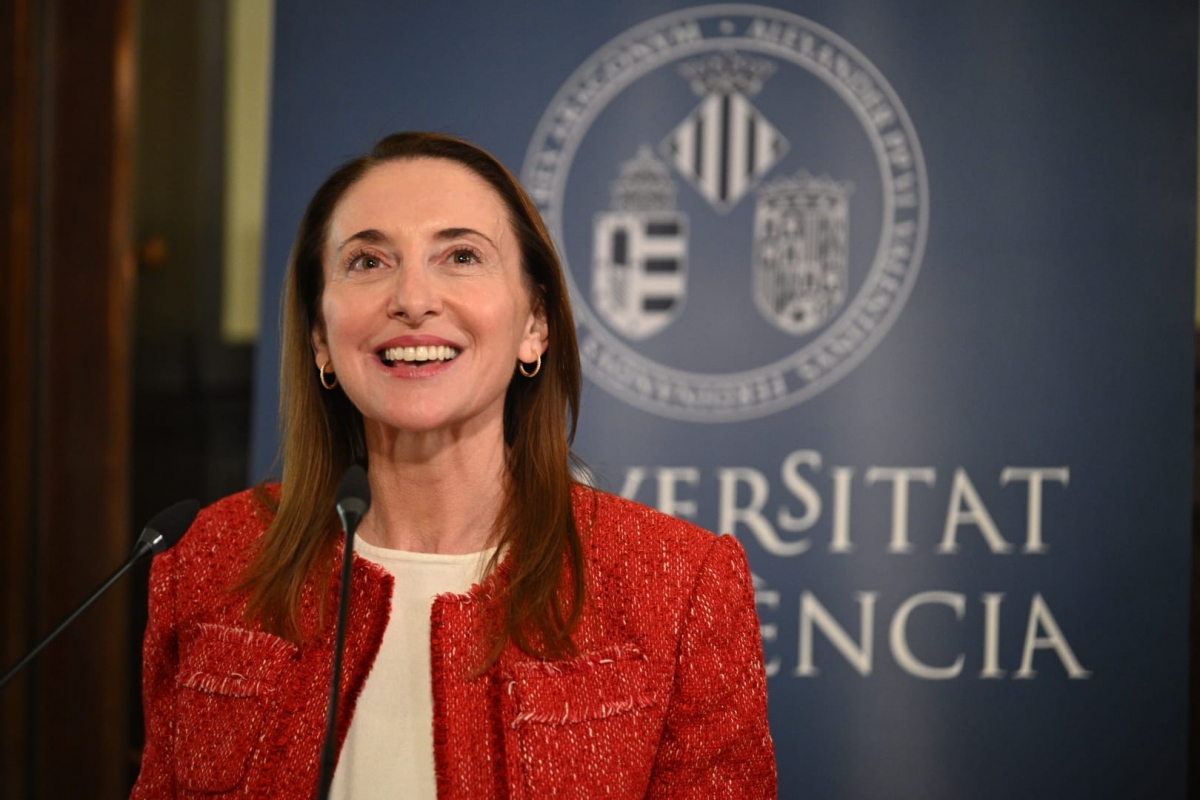 Ángeles Solanes este jueves.