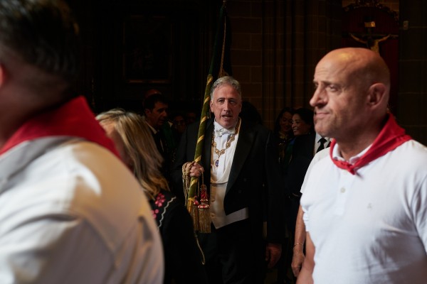 El alcalde de Pamplona (EH Bildu) equipara animar al CD Alcoyano con apoyar a etarras