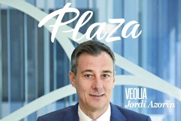 Veolia, portada de la revista Plaza de marzo 