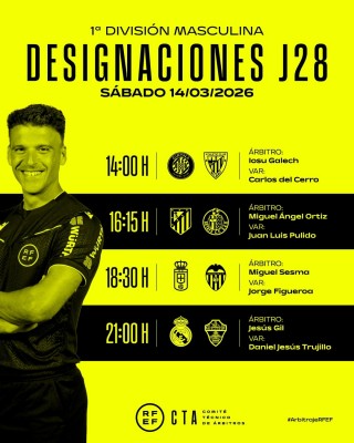 Miguel Sesma pitará al Valencia CF en Oviedo 