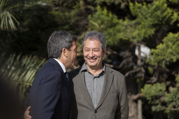 Vicente Barrera y Carlos Mazón de vacaciones