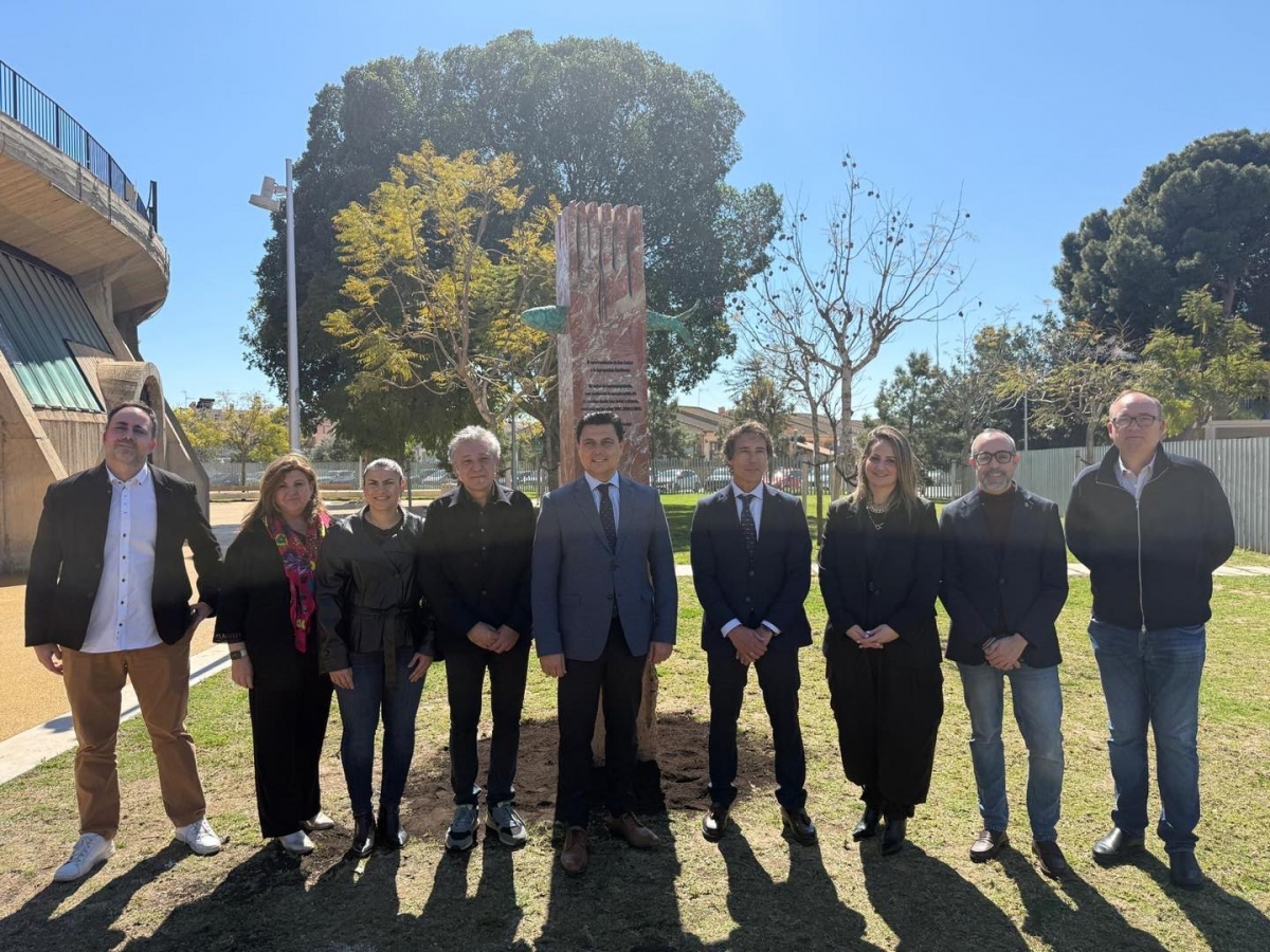 Monumento en San Javier en homenaje al Entierro de la Sardina