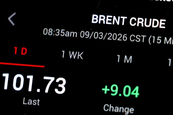 El Brent sube un 2,67 % y cierra en más de 103 dólares su semana más volátil en años