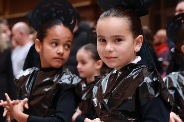 Más de 700 niños protagonizan en Cartagena la primera Procesión de los Querubines