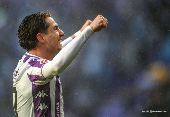 Cedidos Valencia CF: Sergi Canós abre la lata en la victoria del Valladolid