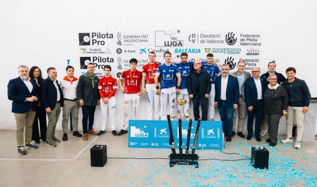 Francés y Nacho encienden la pólvora para ganar el título de Lliga CaixaBank de escala i corda Pro1
