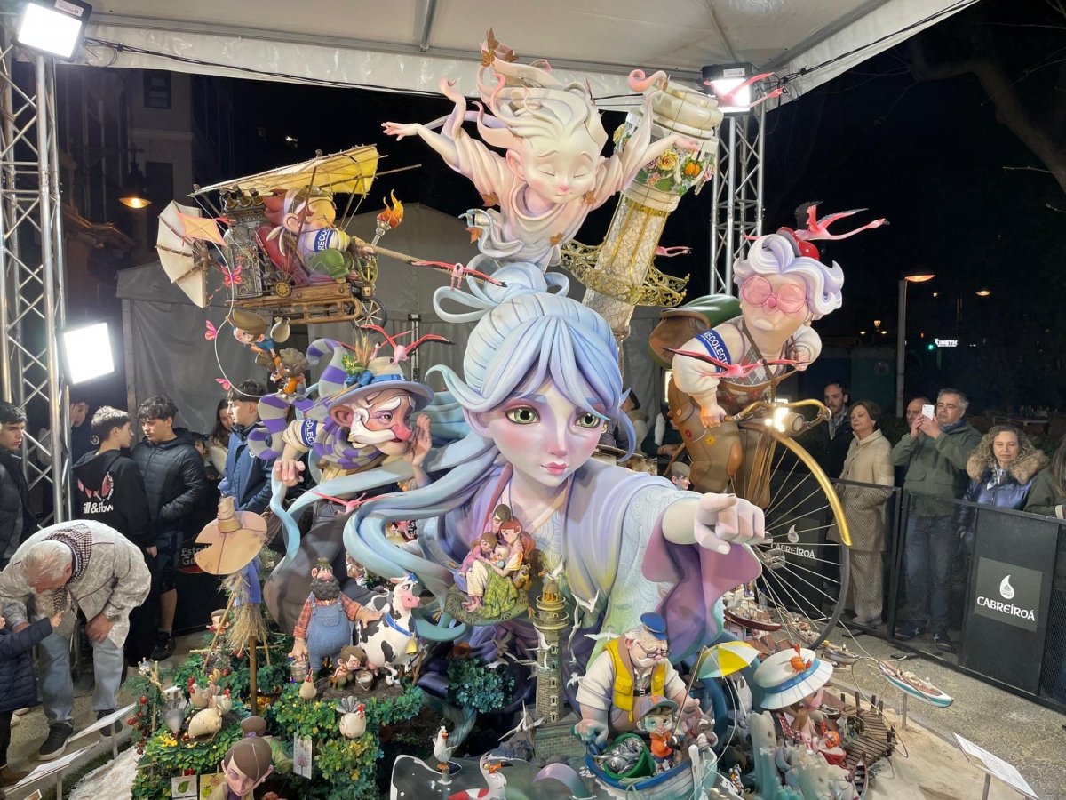 La falla de Espatero-Ramón y Cajal se alza como la mejor infantil de 2026